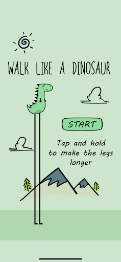 Android application Walk Like A Dinosaur screenshort