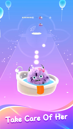 Game screenshot Fluffy Ball: Music Hop Game apk download