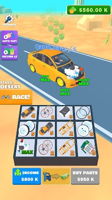 Merge Race - Idle Car gamesのおすすめ画像4