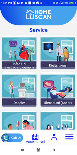 Android application Home Scan screenshort