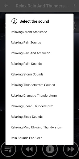 Thunderstorm & Rain Sounds Screenshot 2 - AppWisp.com