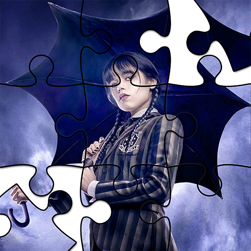 Wednesday Addams Jigsaw Puzzle