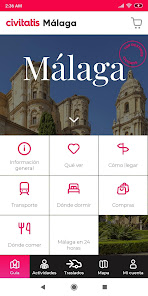 Captura 2 Guía de Málaga de Civitatis android