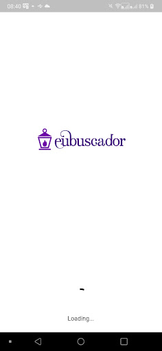 Android application Eu Buscador screenshort