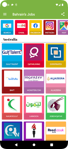 Android application Singapore Jobs Hub screenshort