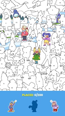Sticker Book: Color By Numberのおすすめ画像2