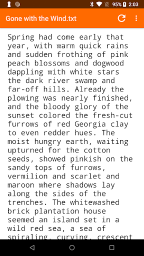 Android application Text Viewer Pro screenshort