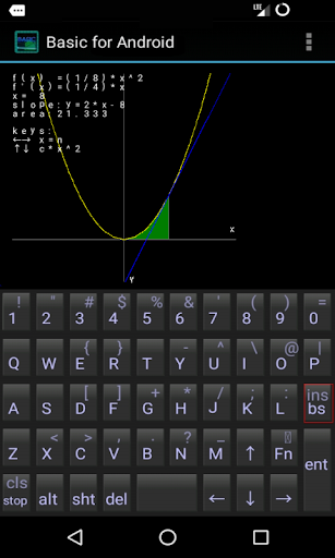Basic for Android -F Screen 3