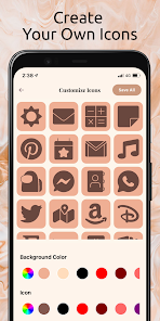 Screenshot 6 Aesthetic Icons: Icon Changer android