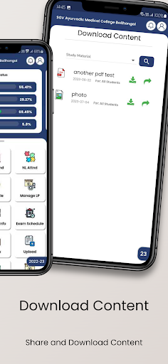 SwaminarayanUniversity Staff Screen 2
