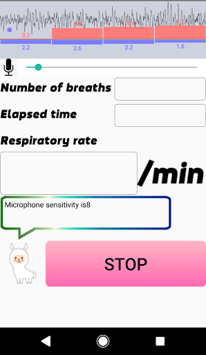 Breathing counter screenshot 2