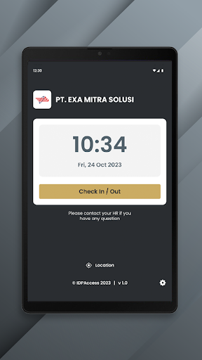 IDPAccess - Onsite Attendance Screen 2