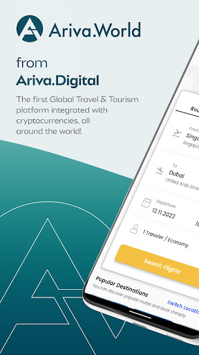 Android application Ariva World screenshort