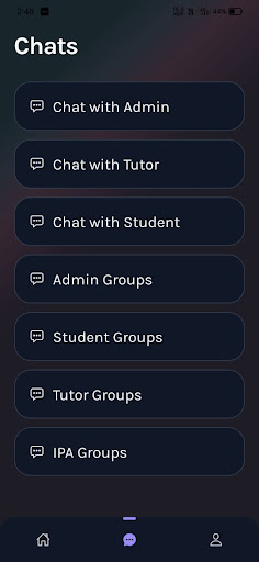 Android application MyMegaMinds Admin screenshort