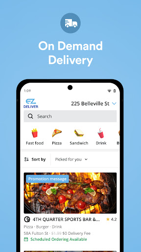EZ-DELIVER Screen 3
