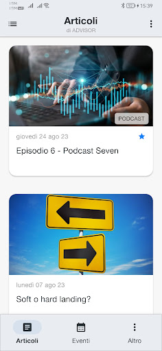 Android application Advisor screenshort