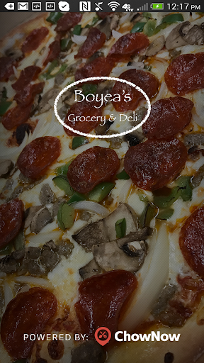 Android application Boyea's Grocery & Deli screenshort