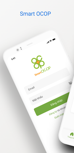 Android application Smart OCOP screenshort