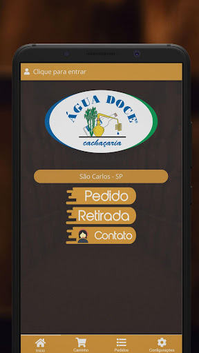 Android application Cachaçaria Água Doce São Carlo screenshort