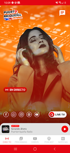 Puertorriqueña Radio Screen 2