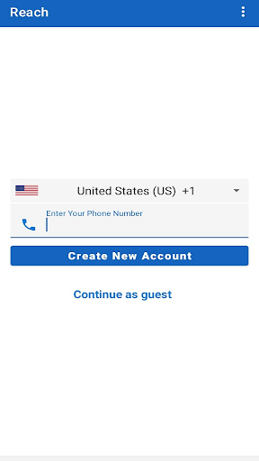 Android application Reach screenshort