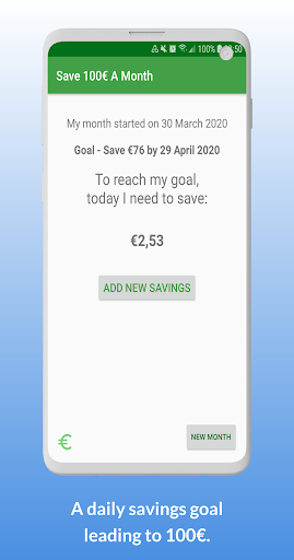 Save 100 Euros A Month - Savin