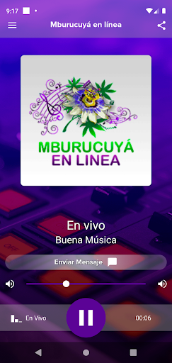 Android application Mburucuyá en línea screenshort