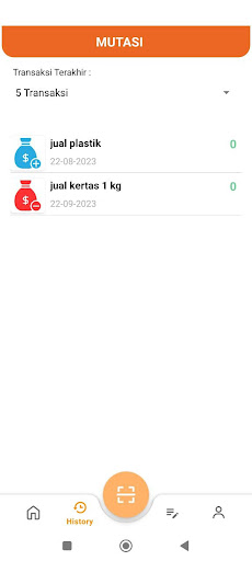 Android application Gandos Basah screenshort