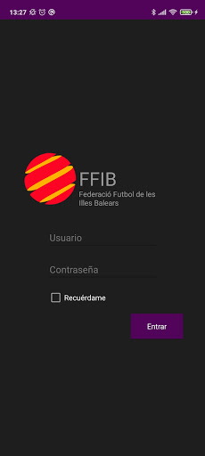Android application Intranet FFIB screenshort
