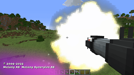 weapon mod for minecraft Screen 2