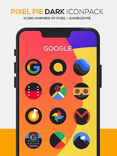 Pixel DARK Icon Pack स्क्रीनशॉट