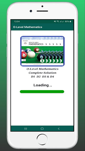 Android application O Level Maths Solution screenshort