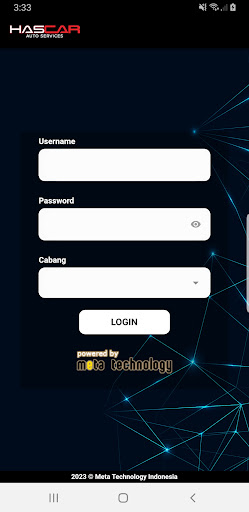 Android application Hascar Auto Services screenshort