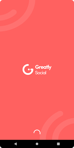 Android application Greatly Social screenshort