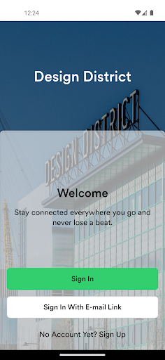 Android application Design District screenshort