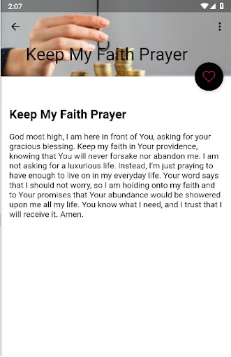 Prayer for Financial Stability