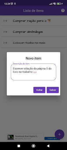 Lista fácil Screen 3
