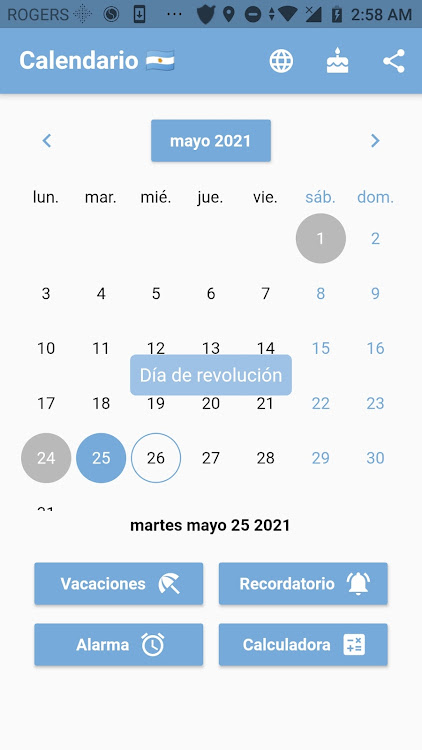 Calendario Argentina 2024 - 6.6.63 - (Android)