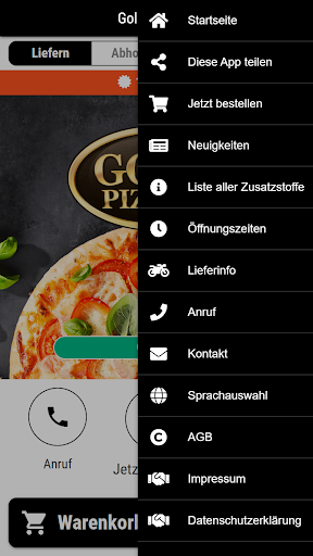 Gold Pizzeria Screen 3