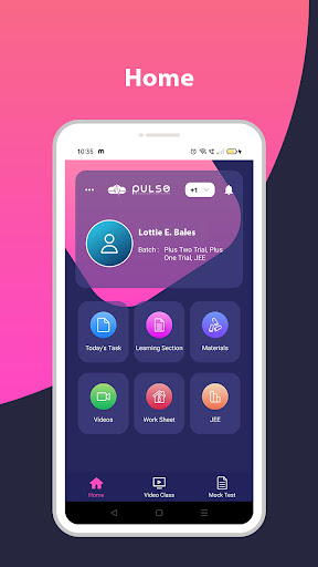 Android application Pulse Entrance screenshort