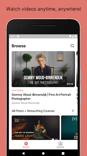 Android application PRO EDU screenshort