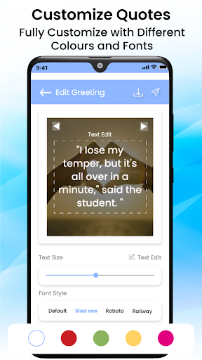 Motivation - Quote Maker Screen 3