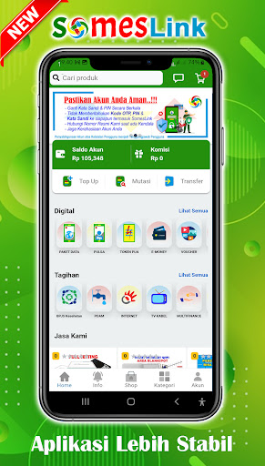 Android application SomesLink screenshort