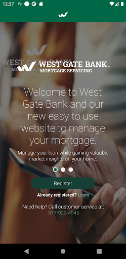 WGB Mortgage Servicing Screen 2