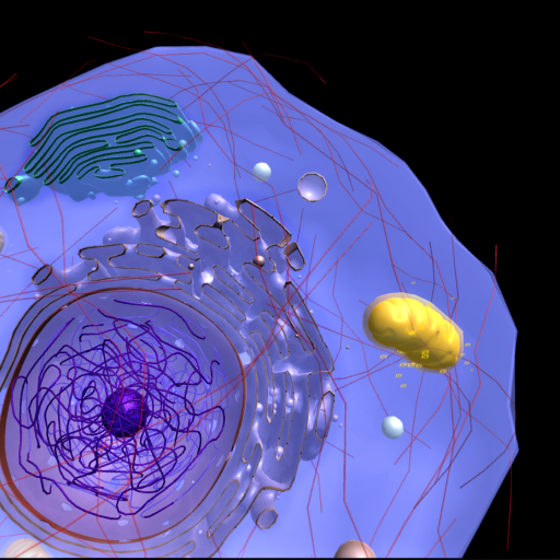 3D Virtual Cell logo