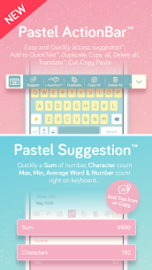 Pastel Keyboard Theme Color APK (Paid/Full) 5