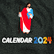 Jesus Christian Calendar-2024