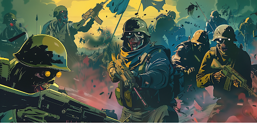 Undead City: Zombie Survivor обложка официального видеоролика приложения для Android