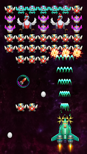 Galaxy Attack: Chicken Shooter MOD (Unlimited Gold) 2
