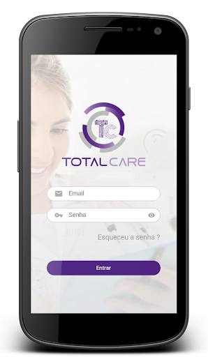Android application Gestão Total Care screenshort